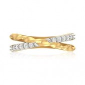 Designer Ring with Certified Diamonds In 14k Gold - LR2848PCL